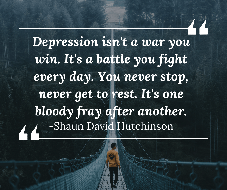 Depression Isn't a War You Win - JohnVsGBM