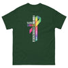 All Things Through Christ Tee - JohnVsGBMForest GreenS