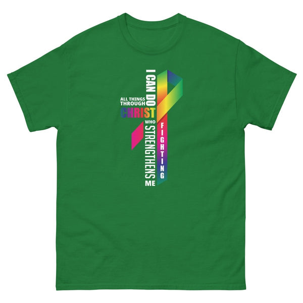 All Things Through Christ Tee - JohnVsGBMTurf GreenS