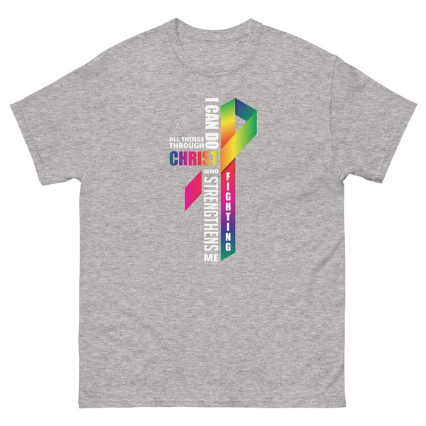 All Things Through Christ Tee - JohnVsGBMSport GreyS