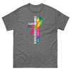 All Things Through Christ Tee - JohnVsGBMGraphite HeatherS