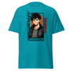Anime Black Haired Warrior Tee - JohnVsGBMTropical BlueS