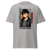 Anime Black Haired Warrior Tee - JohnVsGBMSport GreyS