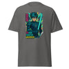 Anime Blue Eyed Warrior Tee - JohnVsGBMCharcoalS