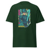 Anime Blue Eyed Warrior Tee - JohnVsGBMForest GreenS