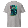 Anime Blue Eyed Warrior Tee - JohnVsGBMSport GreyS