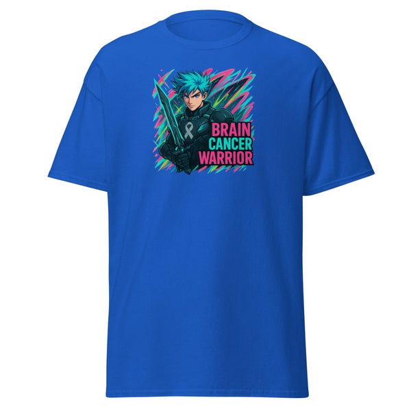Anime Blue Warrior Tee - JohnVsGBMRoyalS
