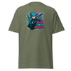 Anime Blue Warrior Tee - JohnVsGBMMilitary GreenS