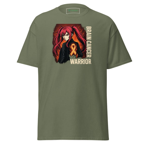 Anime Girl Turn Tee - JohnVsGBMMilitary GreenS