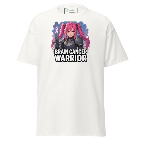 Anime Pink Haired Warrior Tee - JohnVsGBMWhiteS