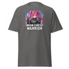Anime Pink Haired Warrior Tee - JohnVsGBMCharcoalS