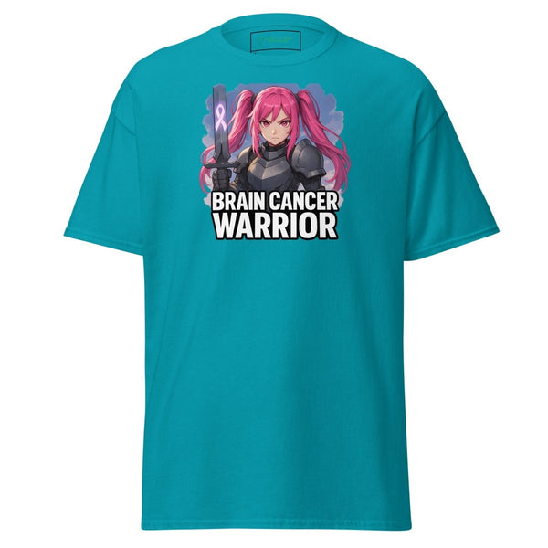 Anime Pink Haired Warrior Tee - JohnVsGBMTropical BlueS