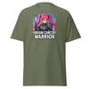 Anime Pink Haired Warrior Tee - JohnVsGBMMilitary GreenS