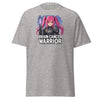 Anime Pink Haired Warrior Tee - JohnVsGBMSport GreyS