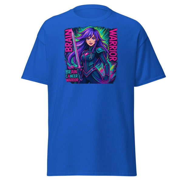 Anime Purple Girl Warrior Tee - JohnVsGBMRoyalS