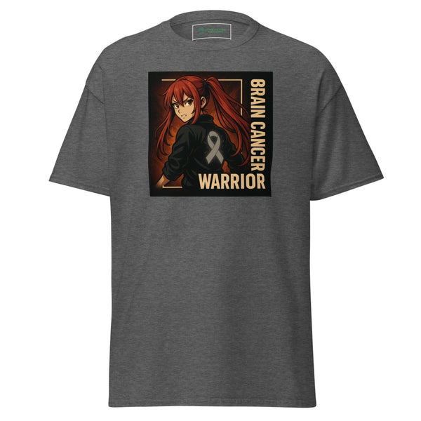 Anime Red Headed Warrior Tee - JohnVsGBMDark HeatherS