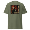 Anime Red Headed Warrior Tee - JohnVsGBMMilitary GreenS