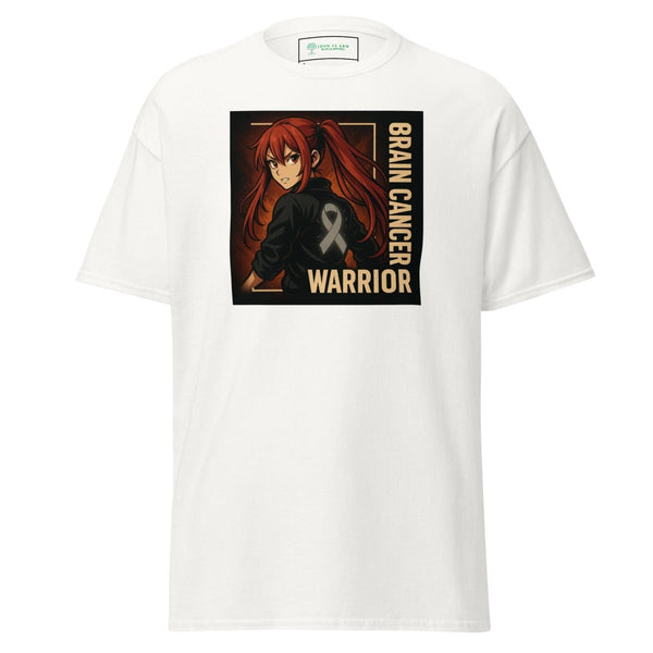 Anime Red Headed Warrior Tee - JohnVsGBMWhiteS