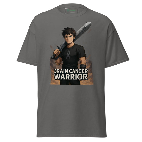 Anime Warrior Sword Tee - JohnVsGBMCharcoalS