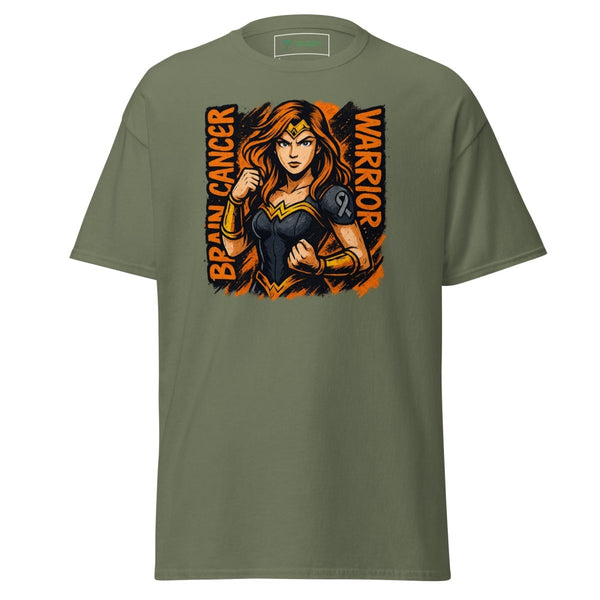 Anime Women Tiara Tee - JohnVsGBMMilitary GreenS