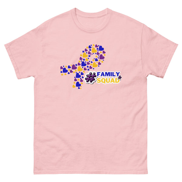 Bladder Cancer Heart Ribbon Tee - JohnVsGBMLight PinkS