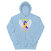 Bladder Cancer My Hero Is Now an Angel Hoodie - JohnVsGBMLight BlueS