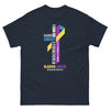 Bladder Cancer Through Christ Tee - JohnVsGBMNavyS