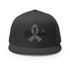 Brain Cancer Believe Trucker Cap - JohnVsGBMCharcoal