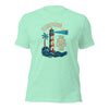 Brain Cancer Blue Light "Light House" Tee - JohnVsGBMHeather MintS