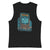 Brain Cancer Blue Light Motel Muscle Shirt - JohnVsGBMBlackS