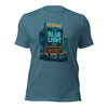 Brain Cancer Blue Light Motel Tee - JohnVsGBMHeather Deep TealS