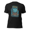 Brain Cancer Blue Light Motel Tee - JohnVsGBMBlack HeatherXS