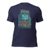 Brain Cancer Blue Light Motel Tee - JohnVsGBMHeather Midnight NavyXS