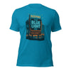 Brain Cancer Blue Light Motel Tee - JohnVsGBMAquaS
