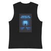 Brain Cancer Blue Light Poltergeist Theme Muscle Shirt - JohnVsGBMBlackS