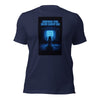 Brain Cancer Blue Light Poltergeist Theme Tee - JohnVsGBMNavyXS