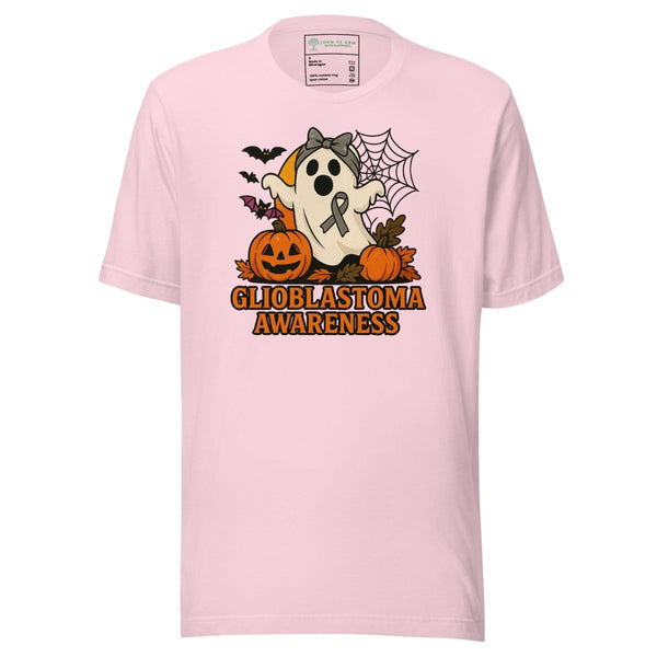 Brain Cancer Boo Tee - JohnVsGBMSoft PinkS