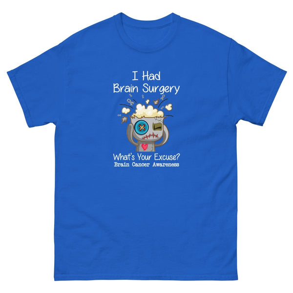 Brain Cancer Excuses Tee - JohnVsGBMRoyalS