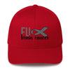 Brain Cancer FU Fitted Cap - JohnVsGBMRedS/M