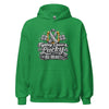 Brain Cancer Grey Irish Hoodie - JohnVsGBMIrish GreenS