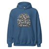Brain Cancer Grey Irish Hoodie - JohnVsGBMIndigo BlueS