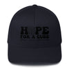 Brain Cancer Hope Fitted Cap - JohnVsGBMDark NavyS/M