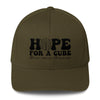 Brain Cancer Hope Fitted Cap - JohnVsGBMOliveS/M