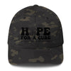 Brain Cancer Hope Fitted Cap - JohnVsGBMMulticam BlackS/M