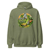 Brain Cancer Irish Hoodie - JohnVsGBMMilitary GreenS