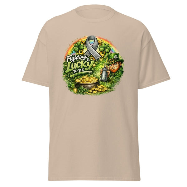 Brain Cancer Irish Tee - JohnVsGBMSandS