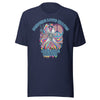 Brain Cancer Love Waves Tee - JohnVsGBMNavyXS