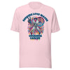 Brain Cancer Love Waves Tee - JohnVsGBMSoft PinkS