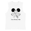 Brain Cancer Mouse Muscle Shirt - JohnVsGBMS