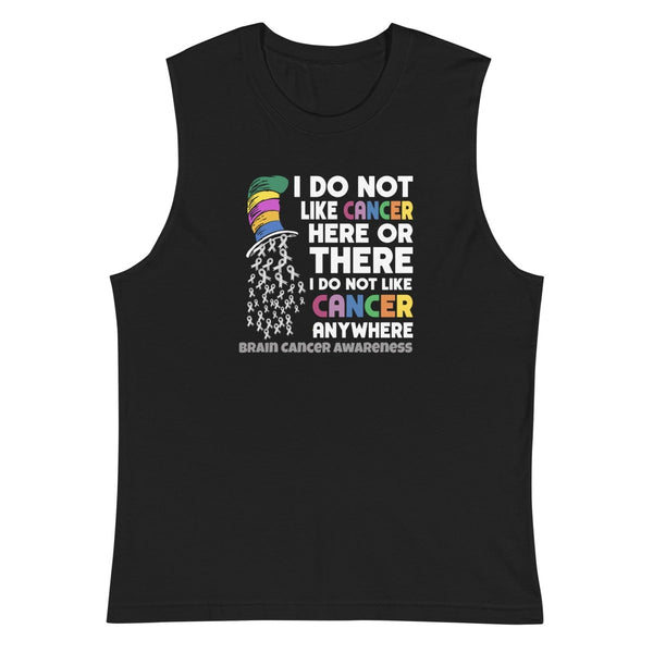 Brain Cancer Muscle Shirt - JohnVsGBMS